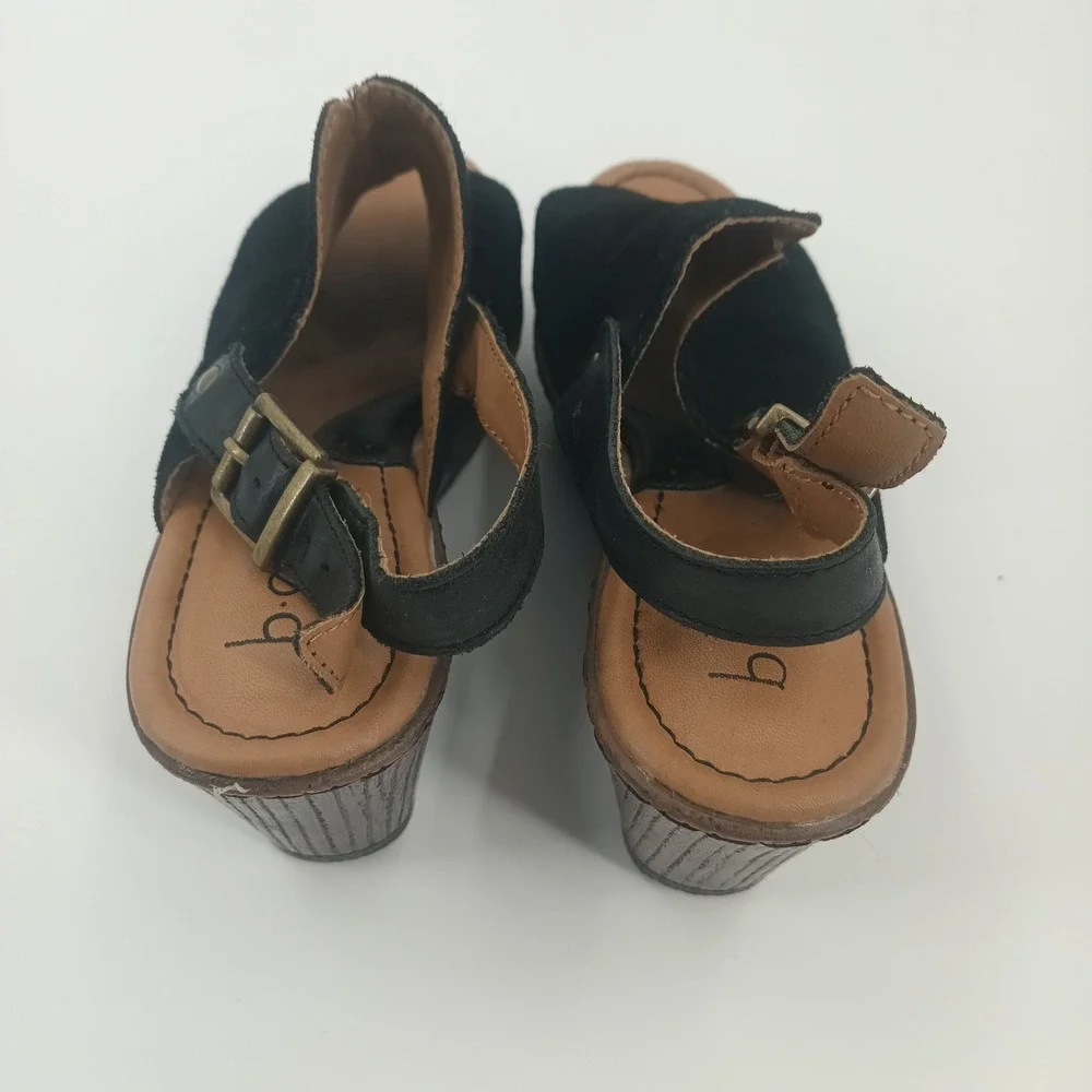 b.o.c. black suede